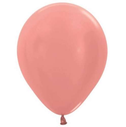 Balloons - Metallic Rose Gold - Click Image to Close